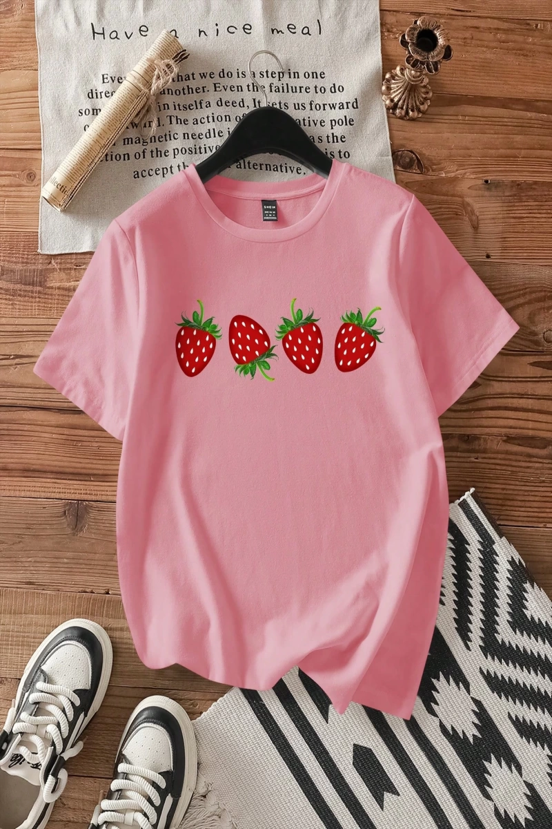 Araba ve Harf Grafik Tişört