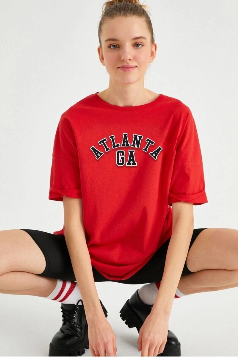 Atlanta Baskılı T-shirt