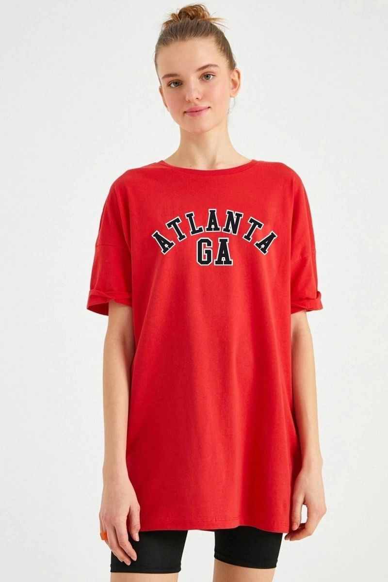 Atlanta Baskılı T-shirt
