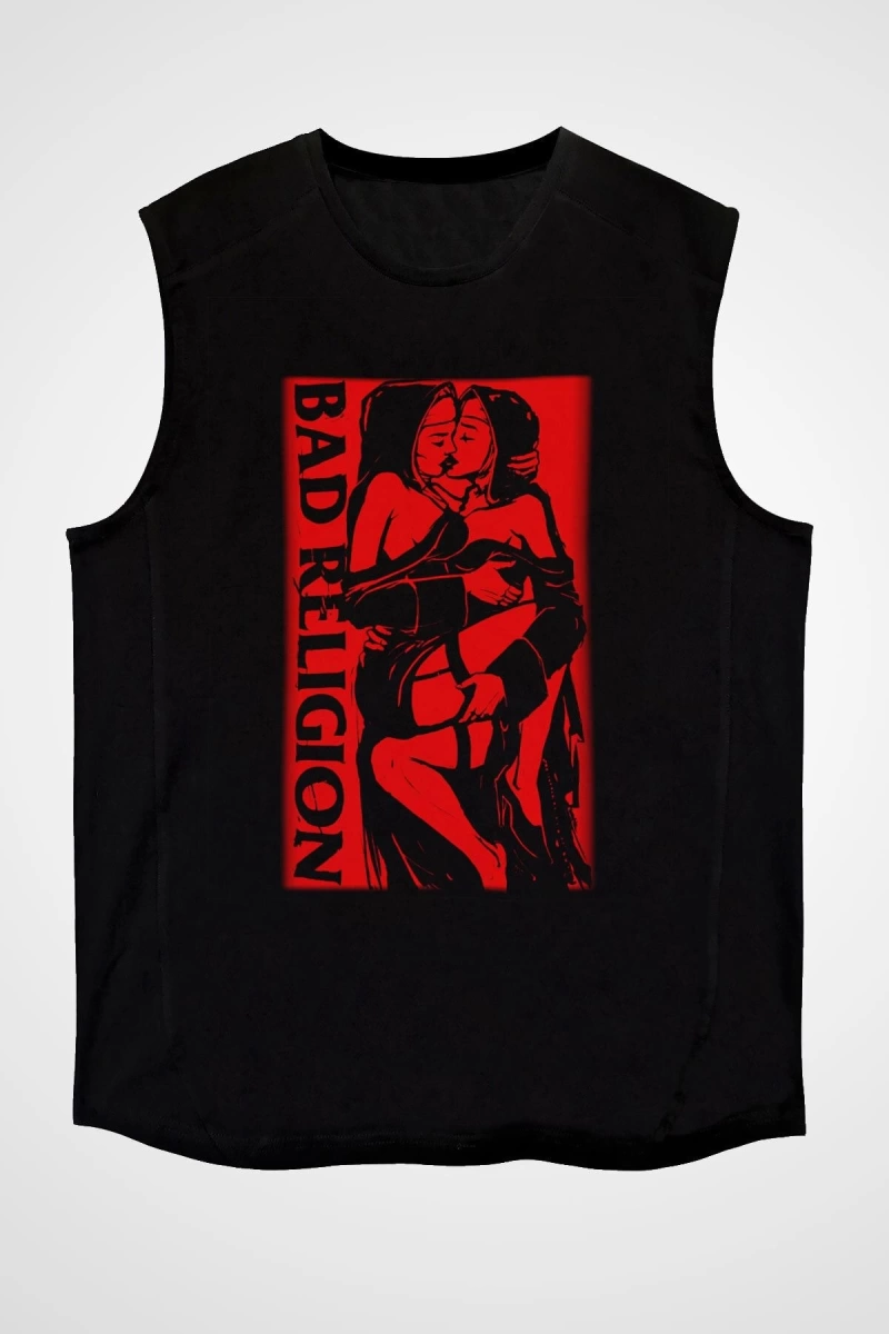 Bad Religion Siyah Kolsuz Tişört T-shirt