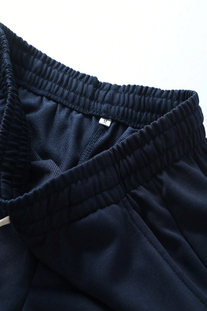Bahar ve Yaz Yeni Erkek Eşofman Altı, Örme Elastik Bel Bağcıklı Jogger Pantolon, Harf Grafik