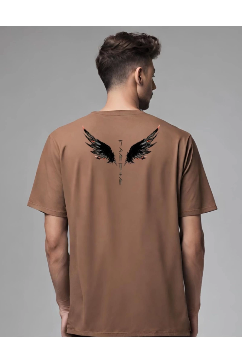 baskılı oversize t-shirt