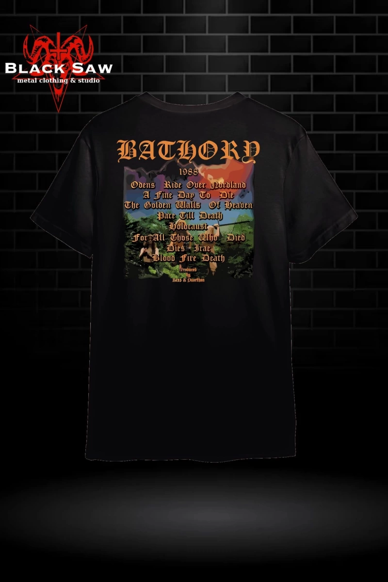 Bathory Quorthon Black Metal KODSİYAHSAW