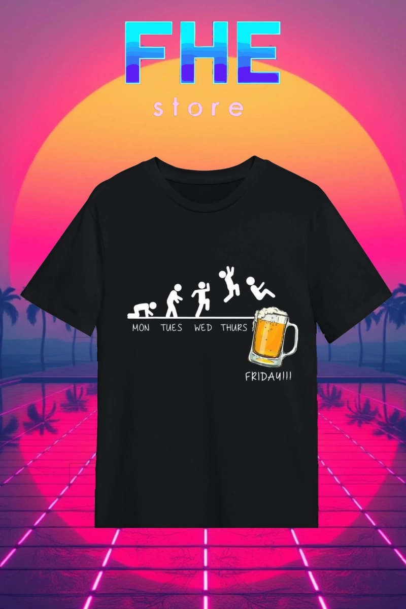 Beer Day Komik Baskılı KODSİYAHSAW