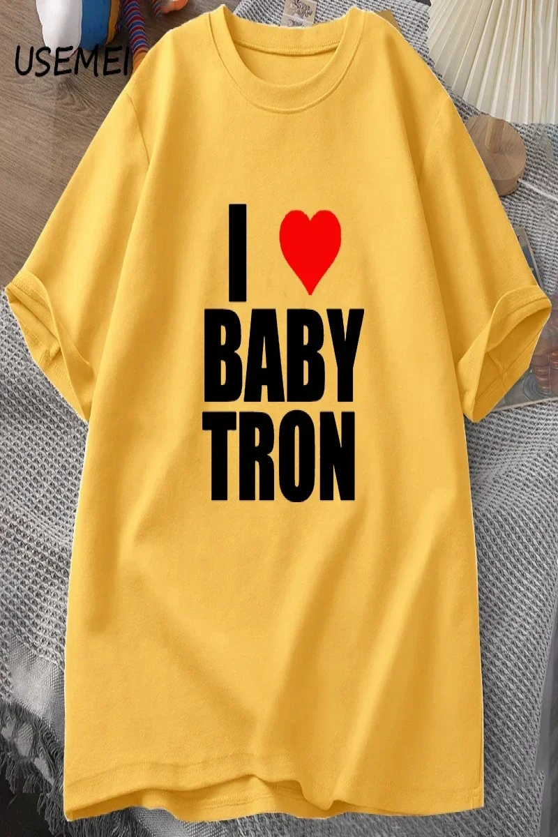 Ben aşk BABYTRON T Shirt erkekler rapçi T-Shirt shiboyboyz Streetwear Harajuku pamuk Unisex r 3020