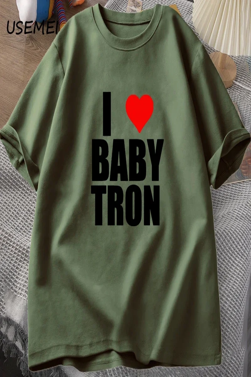 Ben aşk BABYTRON T Shirt erkekler rapçi T-Shirt shiboyboyz Streetwear Harajuku pamuk Unisex r 3020