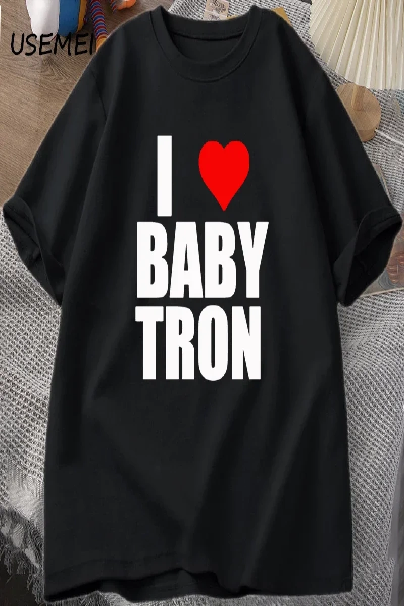 Ben aşk BABYTRON T Shirt erkekler rapçi T-Shirt shiboyboyz Streetwear Harajuku pamuk Unisex r 3020