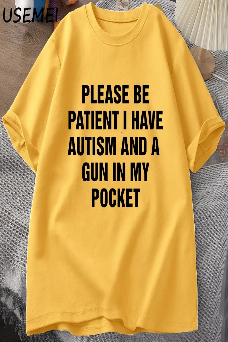 Ben güzel arka baskı T-shirt erkek kadın komik ruh sağlığı T Shirt mizah pamuk kısa kollu bol 2884