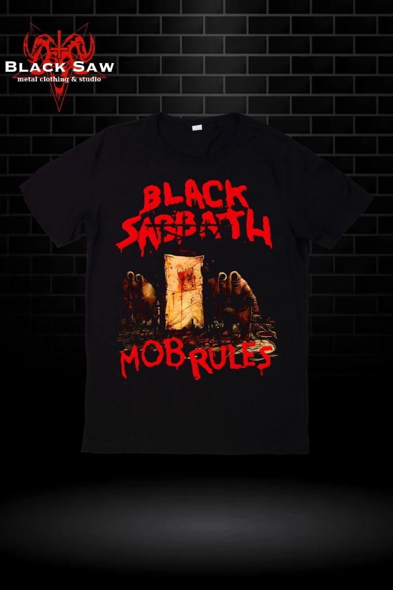 Black Sabbath MOB Rules Heavy Metal KODSİYAHSAW
