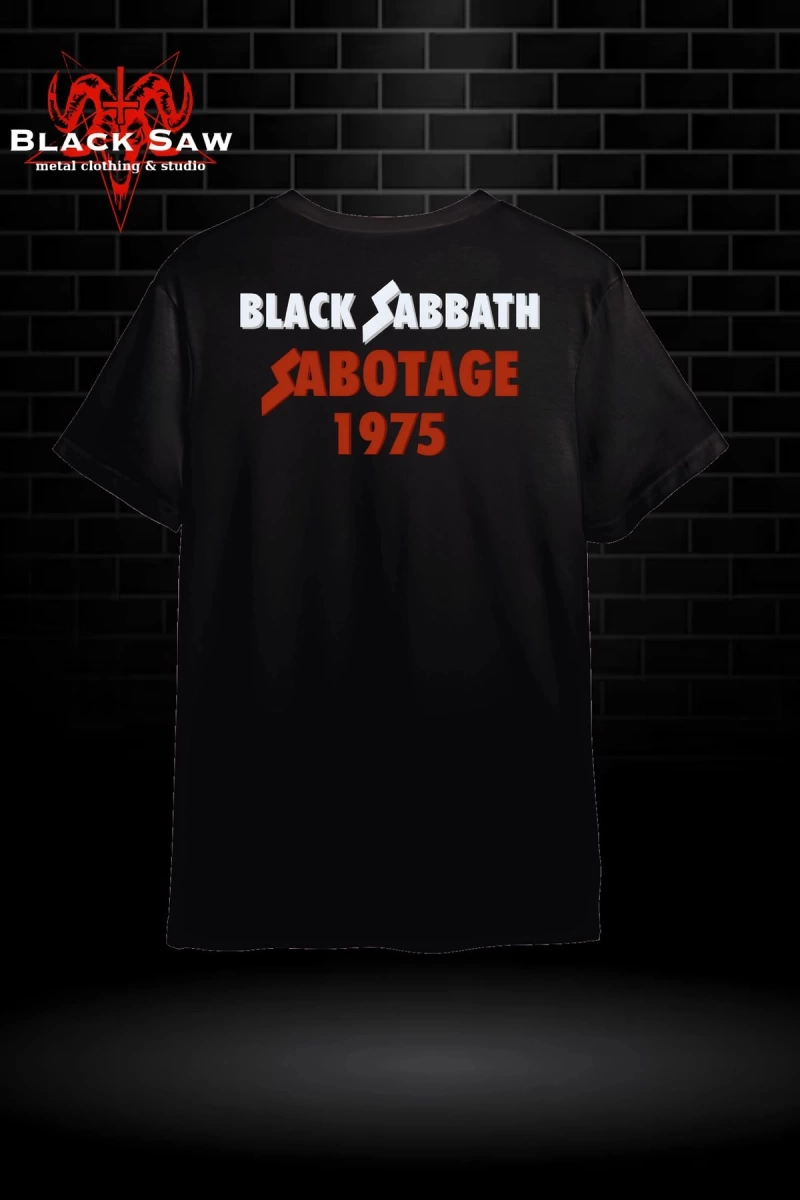 Black Sabbath Sabotage Heavy Metal KODSİYAHSAW