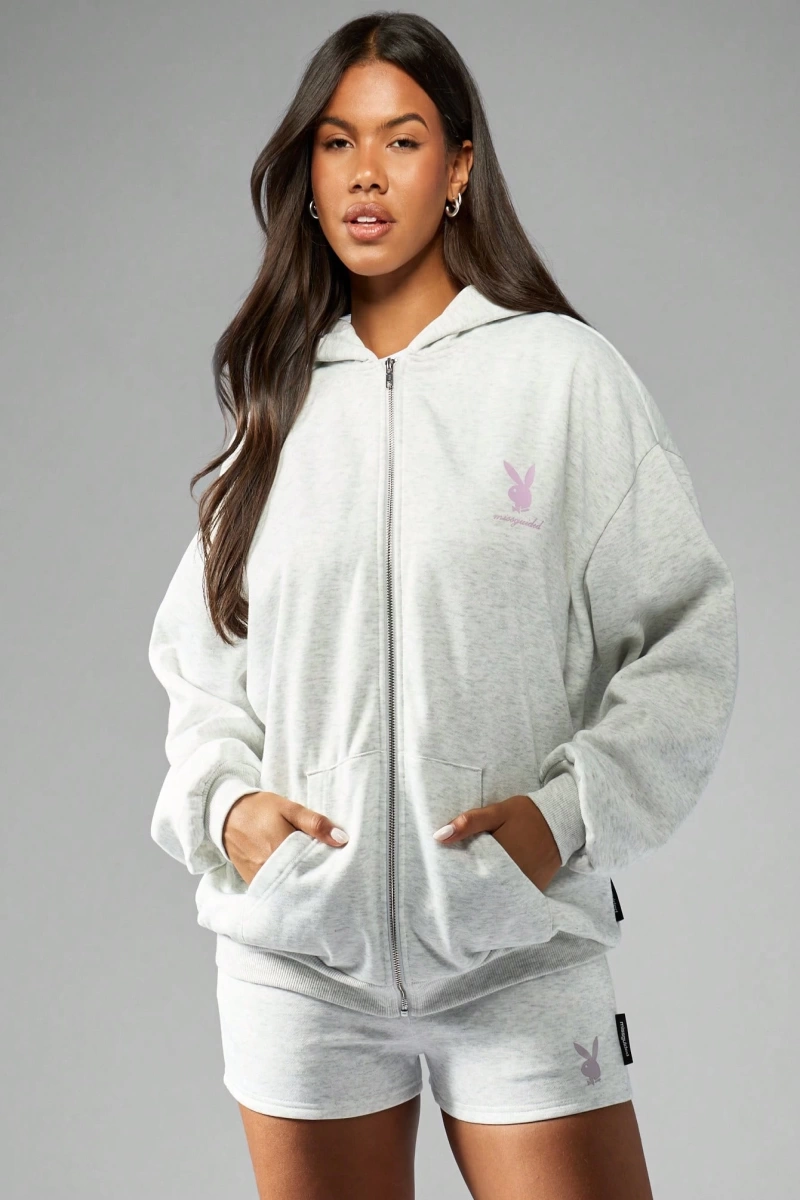 Bol Kesim Mektup Baskılı Kapüşonlu Bağcıklı Sweatshirt Düşük Omuz Tasarımı, Uzun Kollu Model 5138