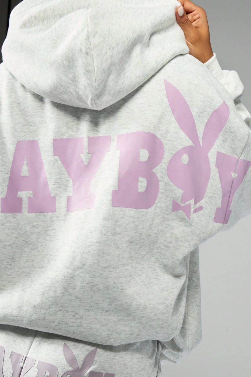Bol Kesim Mektup Baskılı Kapüşonlu Bağcıklı Sweatshirt Düşük Omuz Tasarımı, Uzun Kollu Model 5138