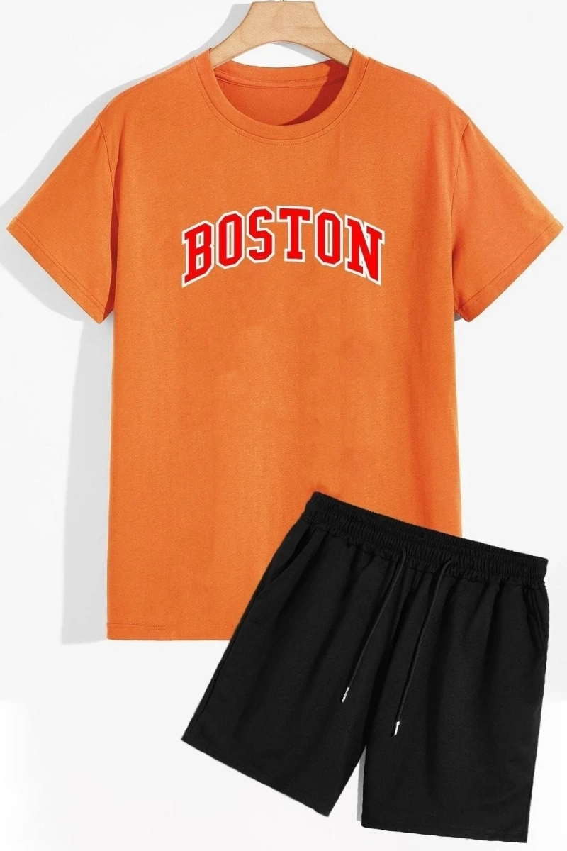 Boston Şort T-shirt Eşofman Takımı BOSTON