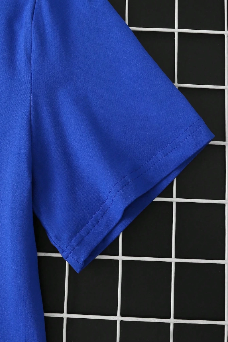 Büyük Beden Erkek Basit Moda Günlük Kısa Kollu Tişört, Günlük Giyim