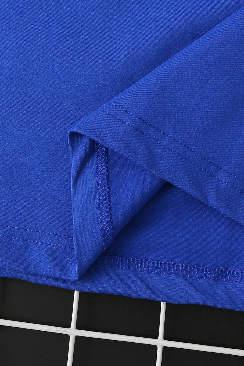 Büyük Beden Erkek Basit Moda Günlük Kısa Kollu Tişört, Günlük Giyim