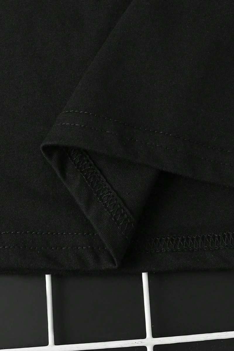 Büyük Beden Erkek Basit Moda Günlük Kısa Kollu Tişört, Günlük Giyim
