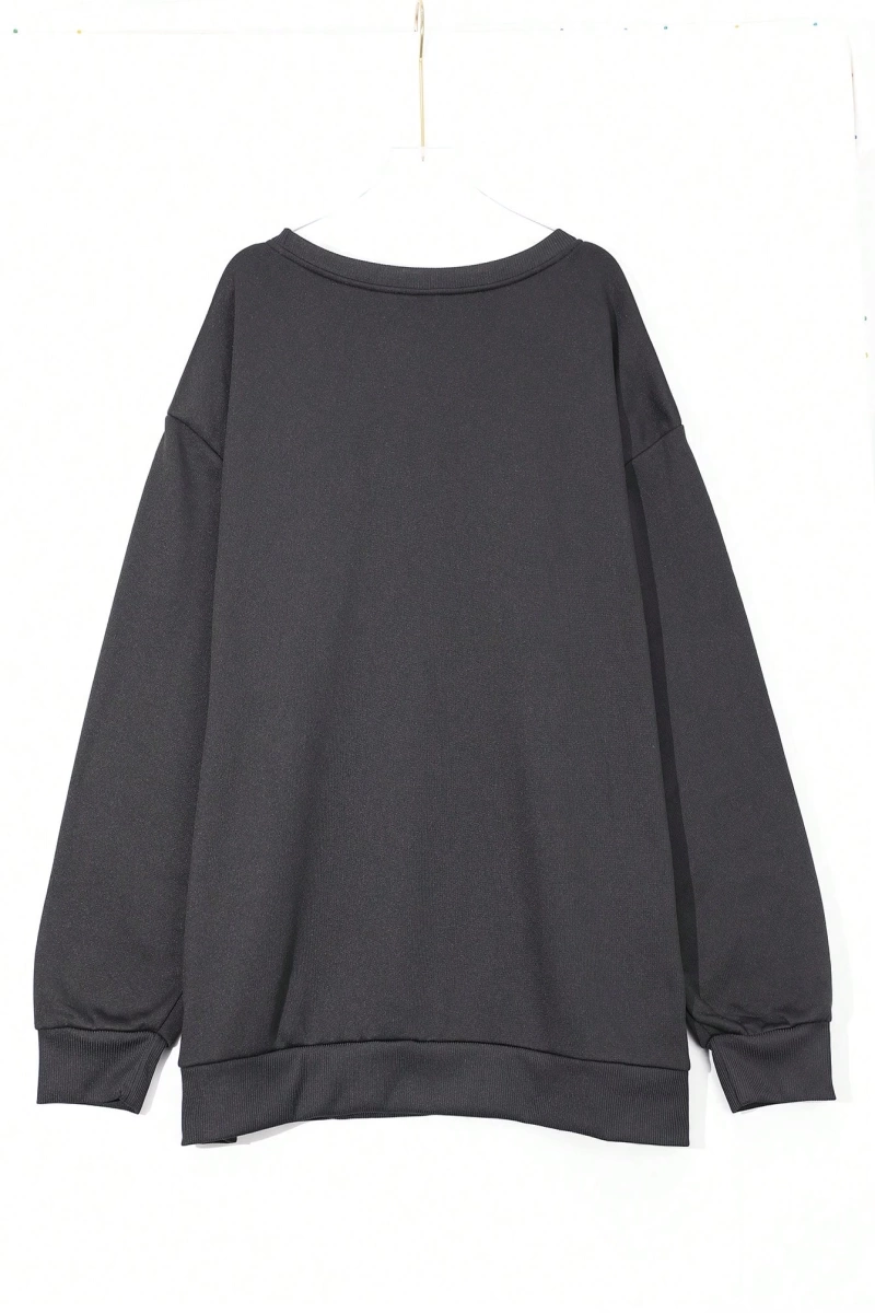 Büyük Beden Günlük Kadın Sweatshirt ve Jogging Takımı - Rahat Termal Astarlı, Yuvarla