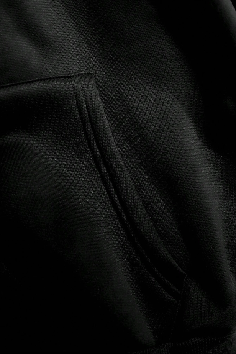 Büyük Beden Kadın Günlük İşlemeli Çiçekli Sweatshirt İş, Sonbahar/Kış Model 5158