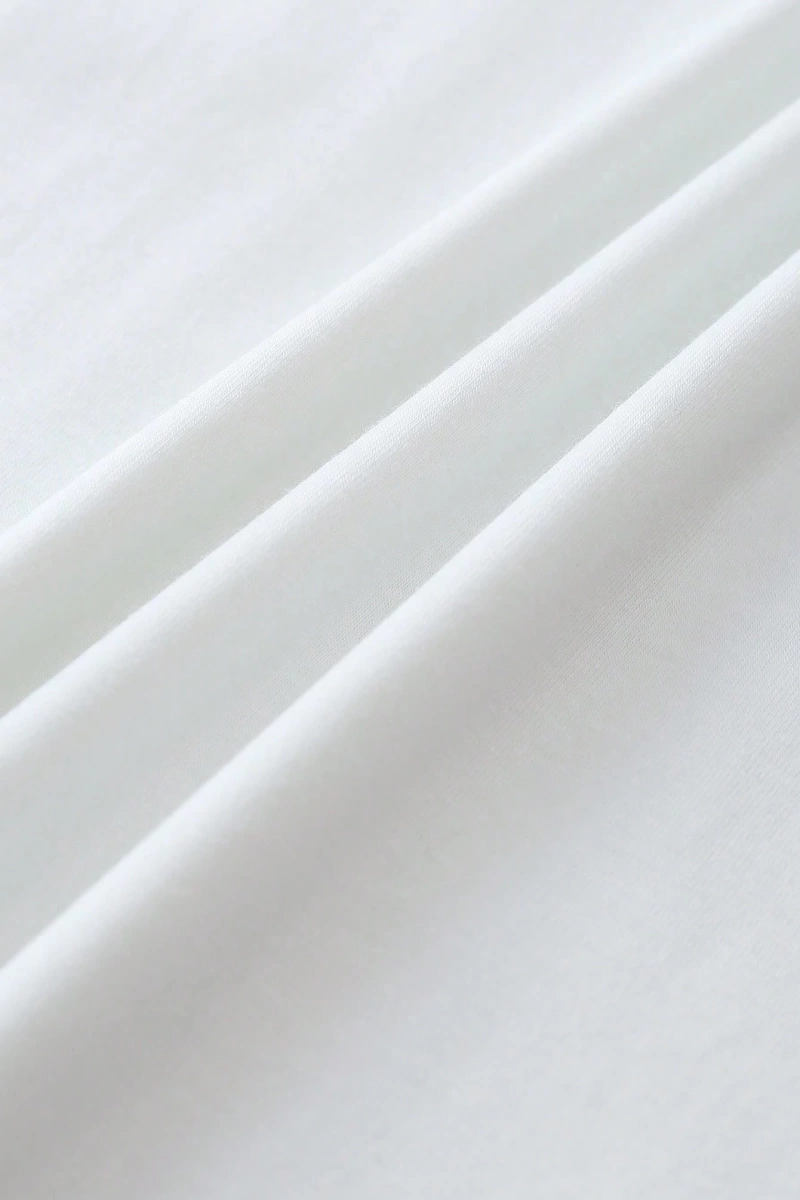 Büyük Beden Rahat Basit Kaplan Grafik Yuvarlak Yaka Kısa Kollu Tişört, Büyük Bed