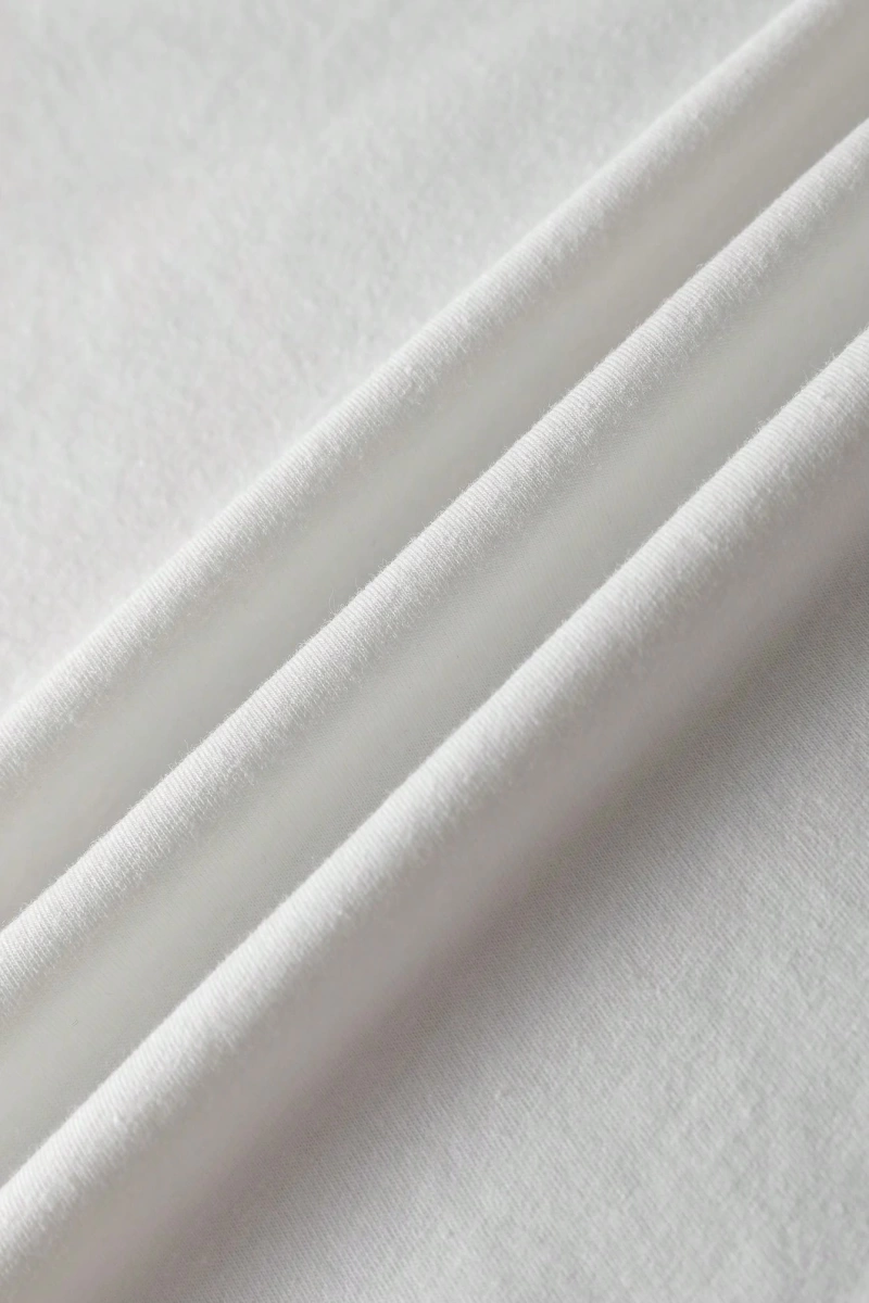 Casual Minimalist Kiraz Desenli Yuvarlak Yaka Kısa Kollu Dar Kesim Kadın Tişörtü, Ya