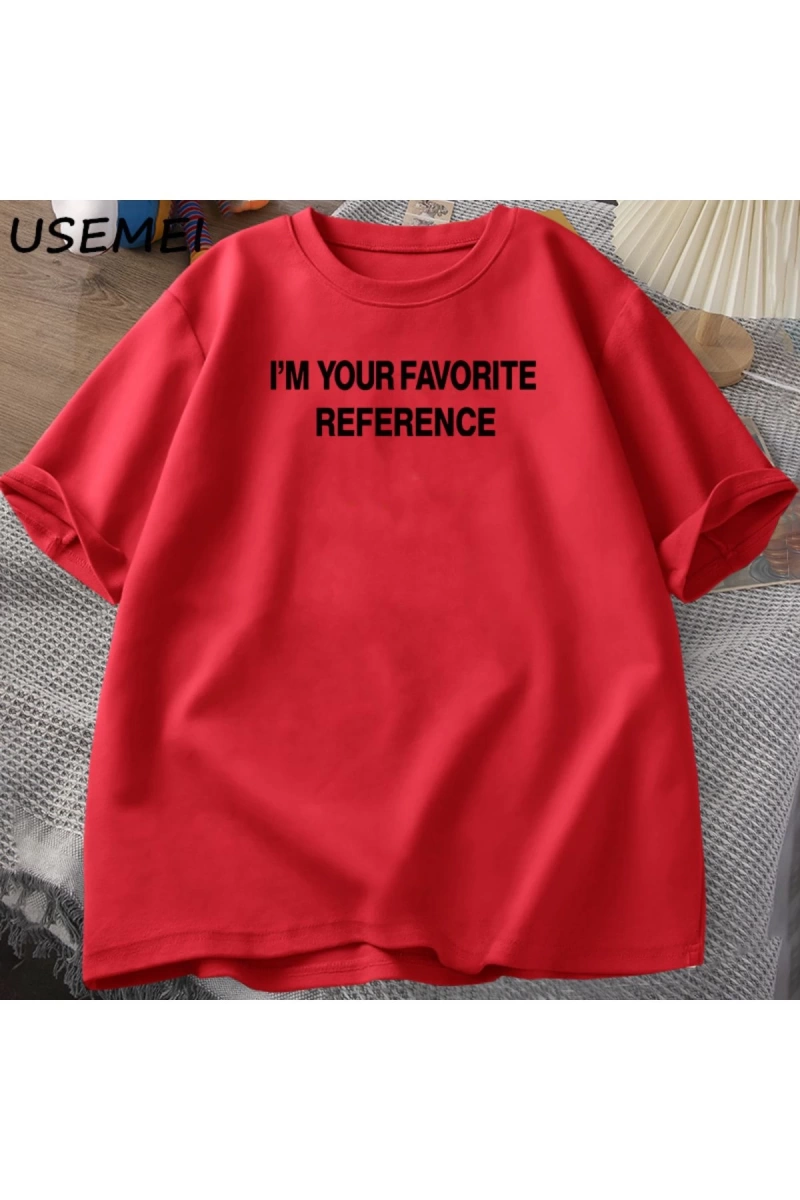 Charli XCX Ben Senin Favori Refrence Brat T-Shirt Unisex Tee Merch Hyperpop Y2K erkek Kısa Ko
