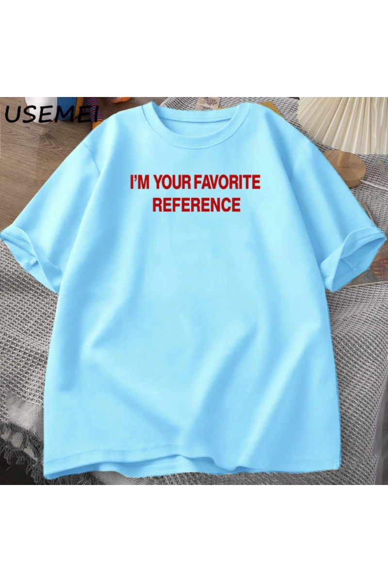 Charli XCX Ben Senin Favori Refrence Brat T-Shirt Unisex Tee Merch Hyperpop Y2K erkek Kısa Ko