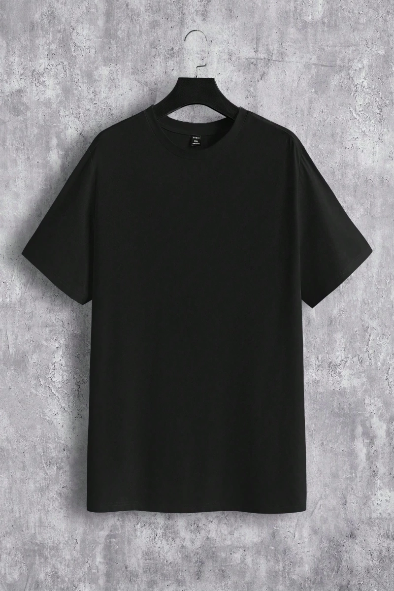 Contour Line Casual Baskılı Erkek Standart Beden Tişört Takımı