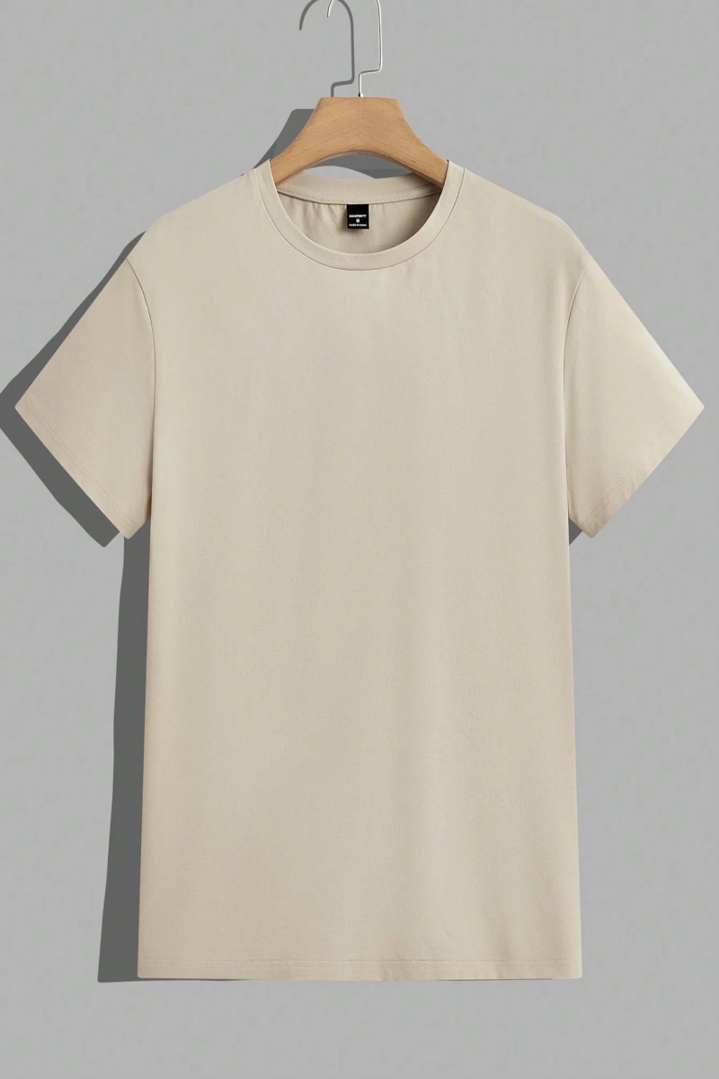 Contour Line Casual Baskılı Erkek Standart Beden Tişört Takımı