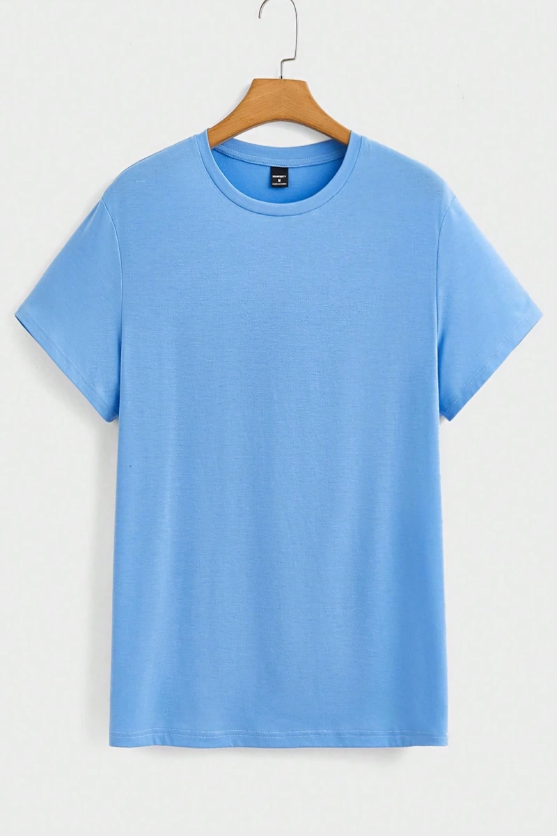 Contour Line Casual Baskılı Erkek Standart Beden Tişört Takımı