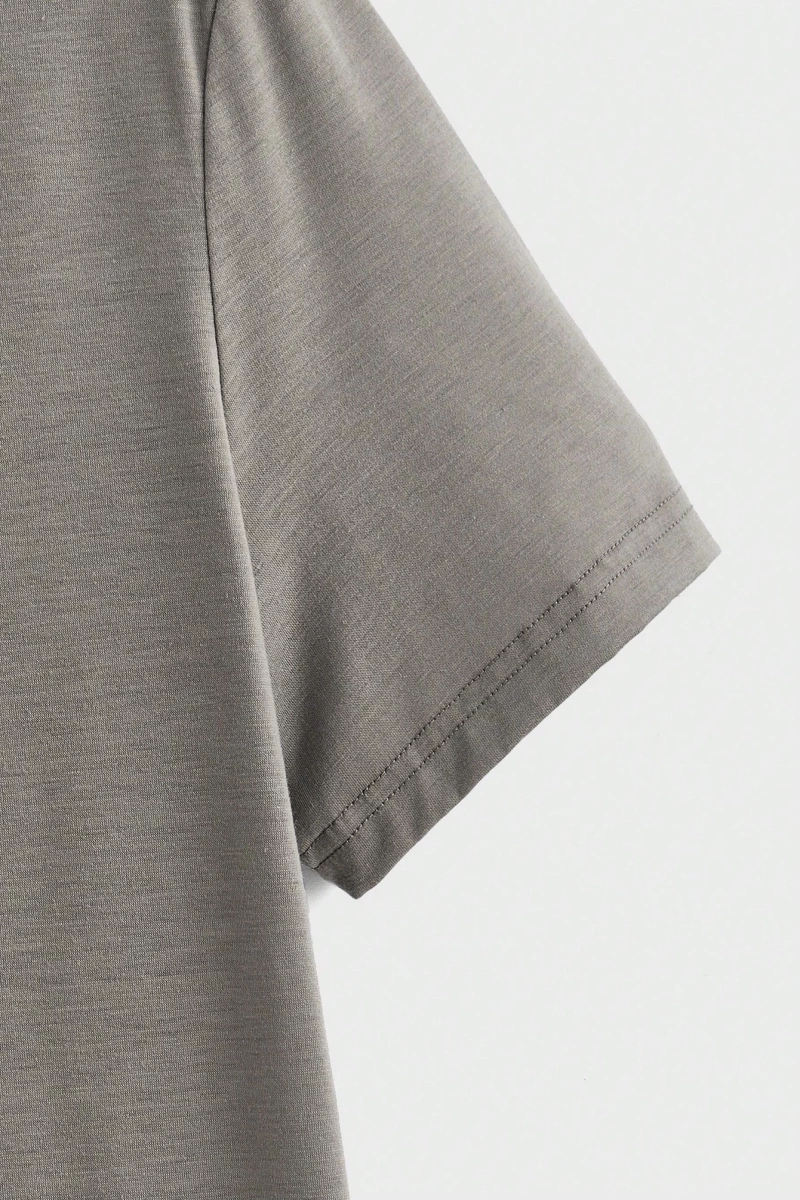 Contour Line Casual Baskılı Erkek Standart Beden Tişört Takımı
