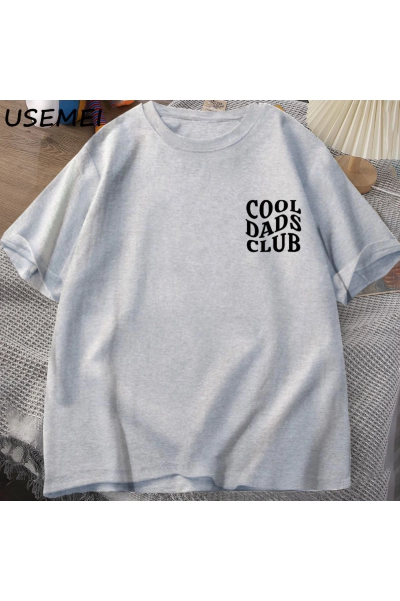 Cool Dads Club Tshirt Fathers Day Funny Husband T-Shirt Daddy Dad To Be T Shirt Men Cotton O