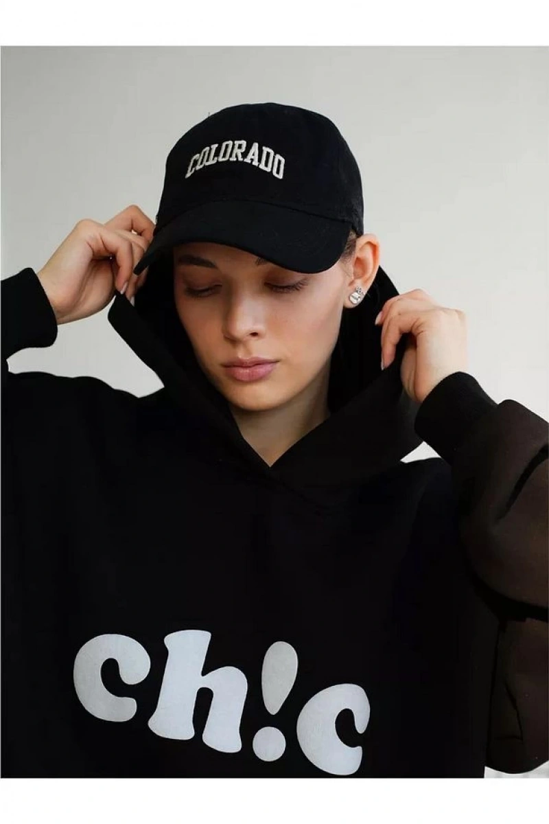 Cupla Unisex Ch!c Sweatshirt Beyaz