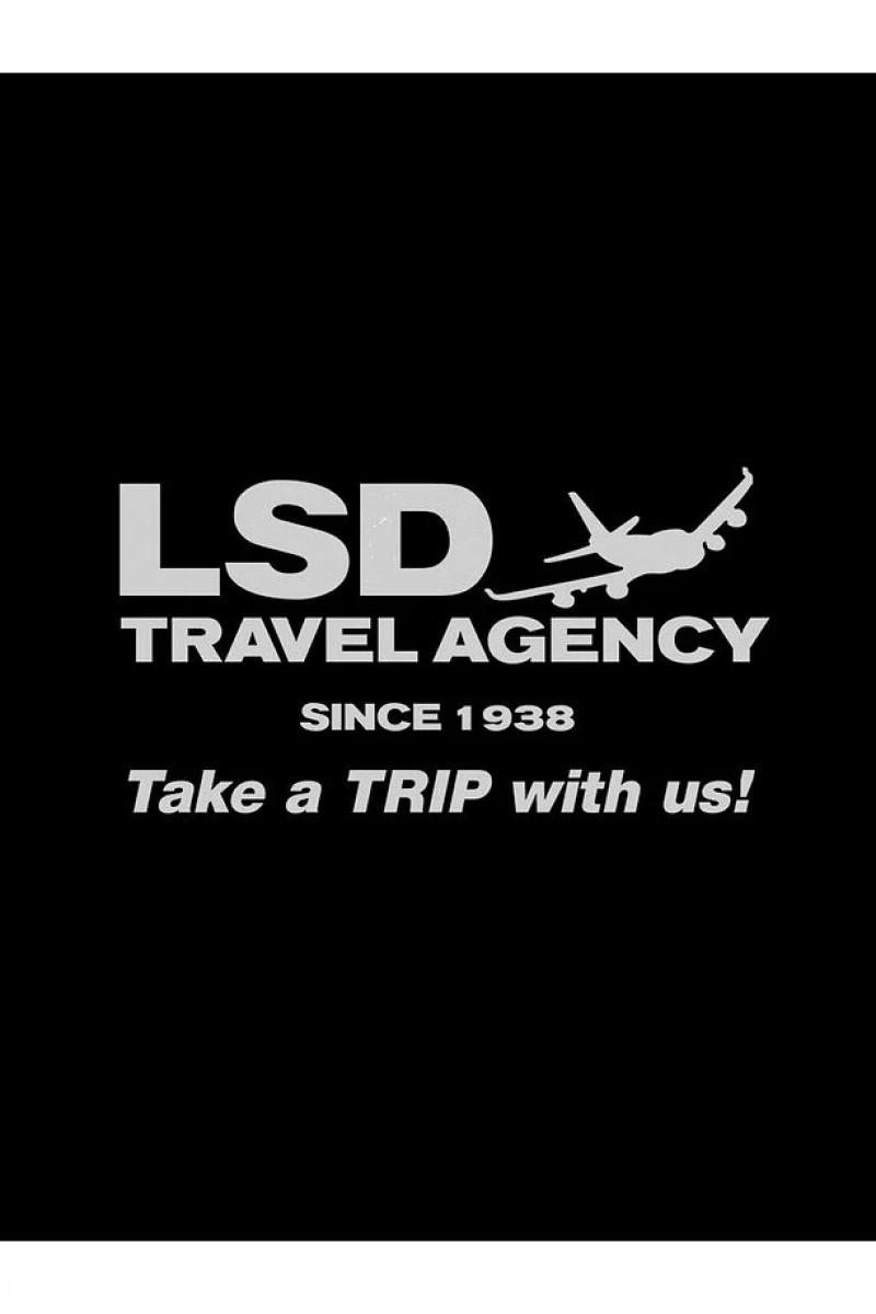 Cupla Unisex LSD Travel Agency Sweatshirt Siyah