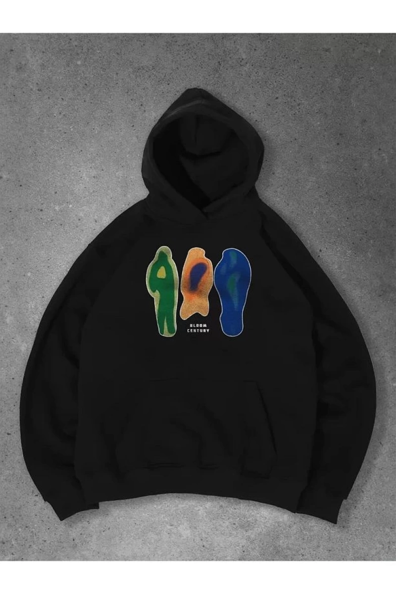 Cupla Unisex Thermal Sweatshirt Siyah