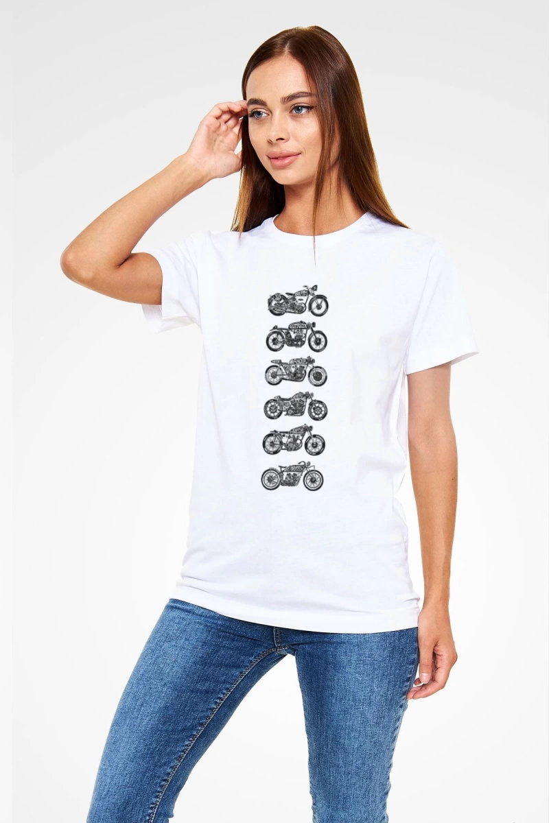Dandy Beyaz Unisex Tişört T-Shirt