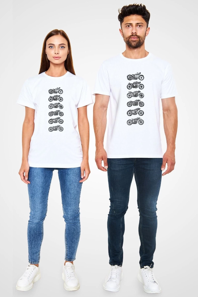 Dandy Beyaz Unisex Tişört T-Shirt