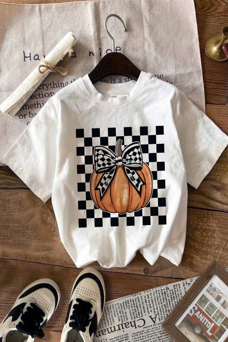 DAZY Harfli Grafik Düşük Omuzlu Tişört CHERISH TIME EFFECT DREAM