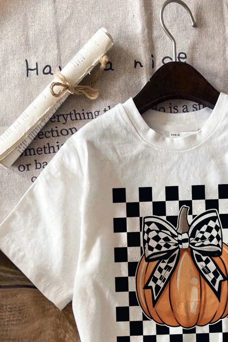 DAZY Harfli Grafik Düşük Omuzlu Tişört CHERISH TIME EFFECT DREAM