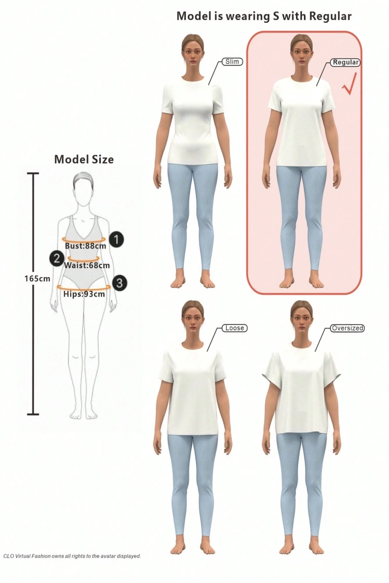 DAZY Kadın Bol Yuvarlak Yaka Harfli Grafik Tişört, Beyaz, İlkbahar ve Yaz Grafik Tişörtler Ka