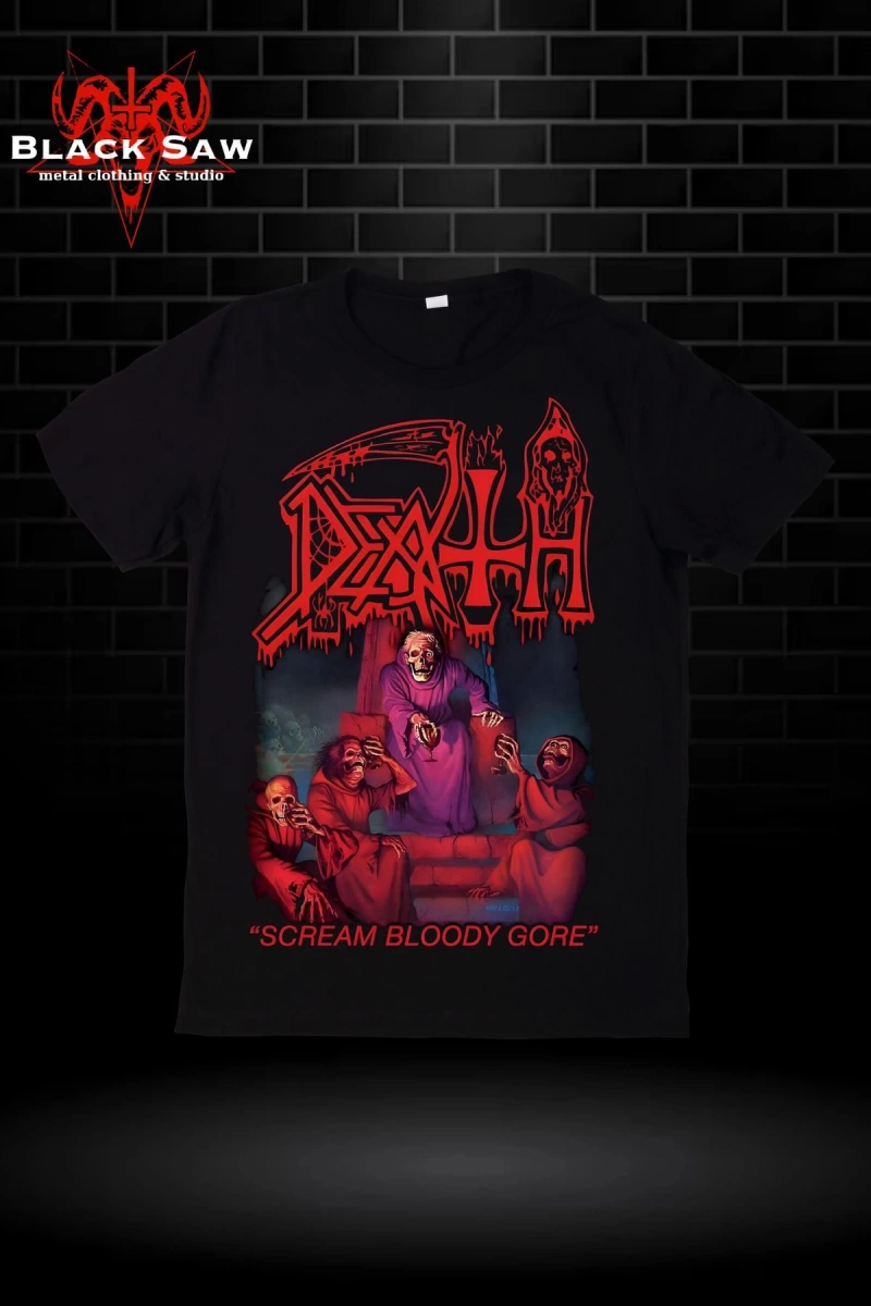 Death Scream Bloody Gore Death Metal KODSİYAHSAW