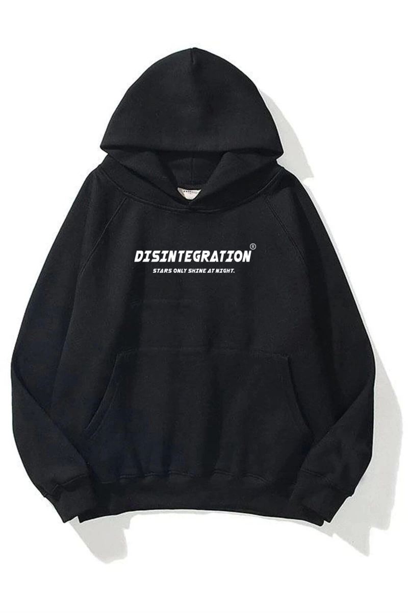 Disintegration Unisex Siyah Sweatshirt