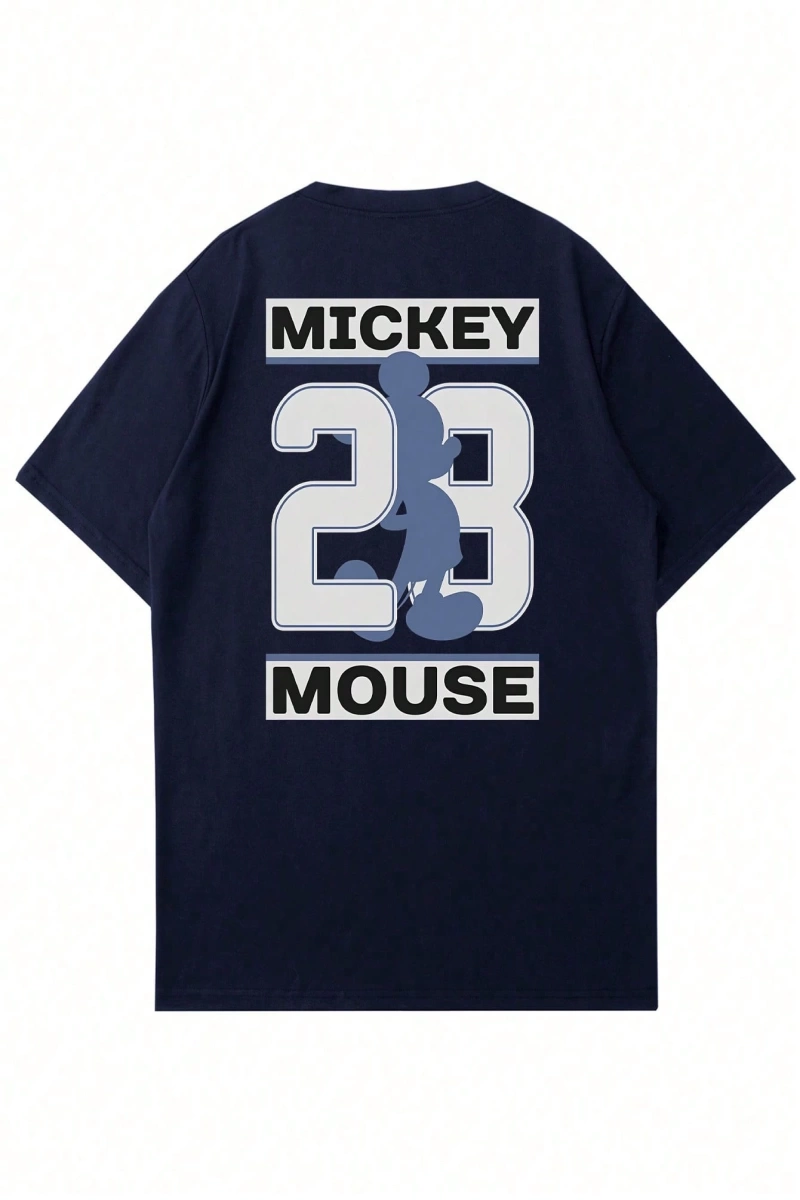 Disney Disney X Marvel Casual Erkek Karikatür Baskılı Kısa Kollu Tişört, Yaz