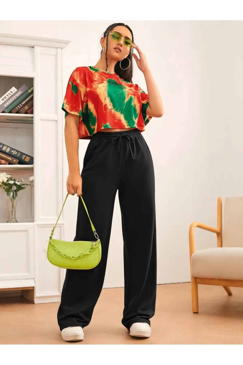 Düz Paça Eşofman Altı Daxis Sportwear