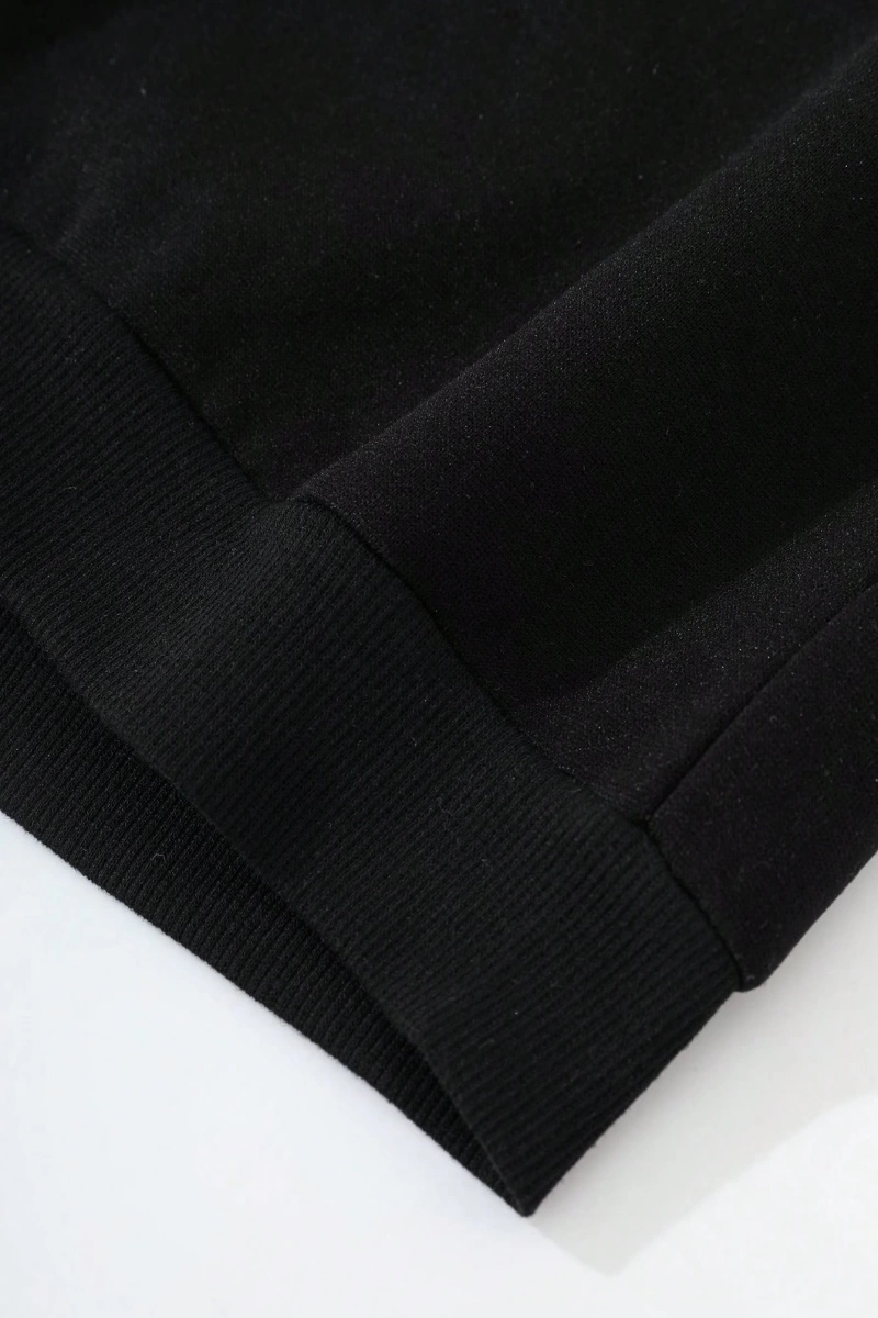 Düz Renk Yuvarlak Yaka Sweatshirt Ve Pantolon Takımı