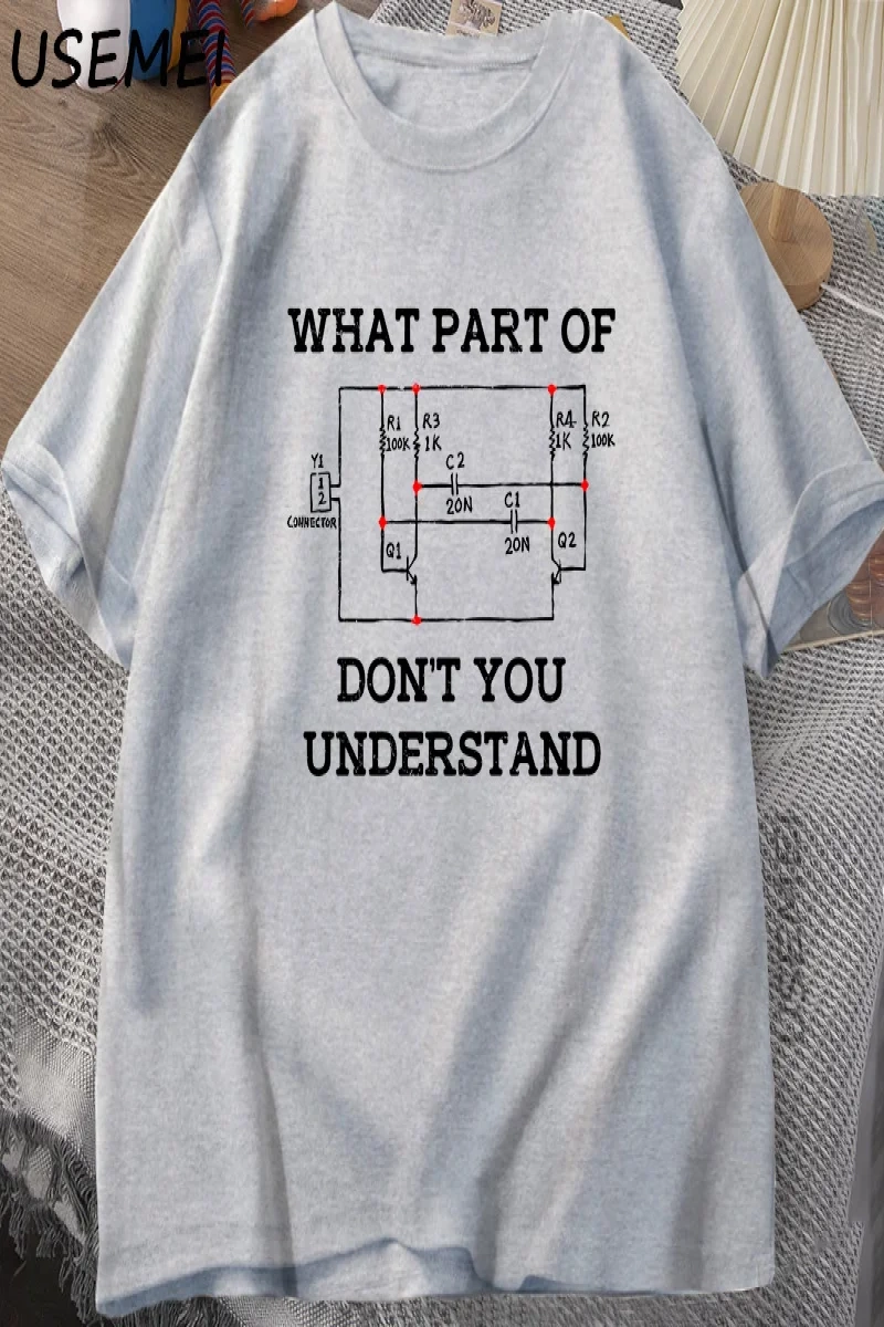 Elektrik Mühendisi T Shirt Elektrikçi devre Grafik Tshirt Babalar Günü Hediyesi Pamuk Kısa Ko 2918