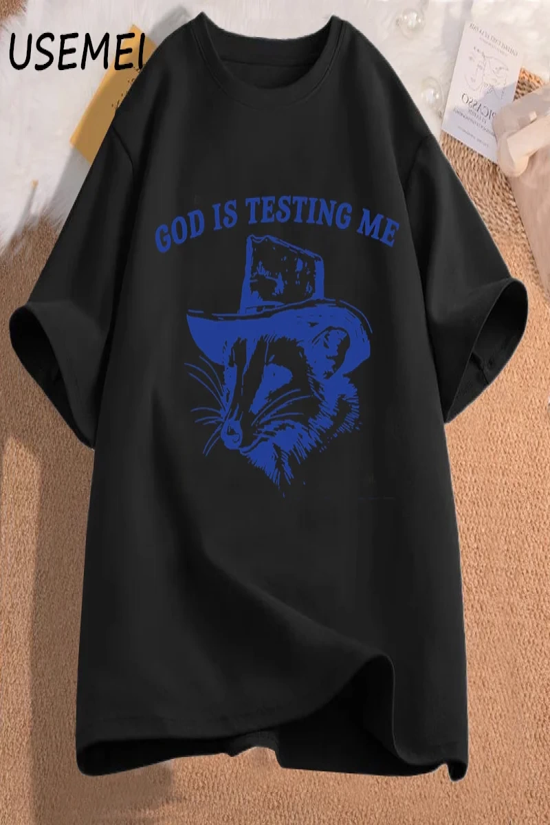 Endişelenmeyin Capy müthiş sevimli Capybara T-shirt adam rahat pamuk yaz T Shirt kısa kollu b 2955