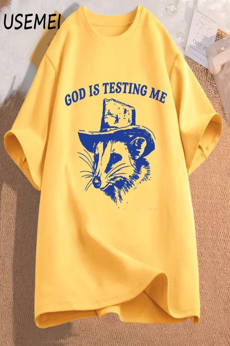 Endişelenmeyin Capy müthiş sevimli Capybara T-shirt adam rahat pamuk yaz T Shirt kısa kollu b 2955