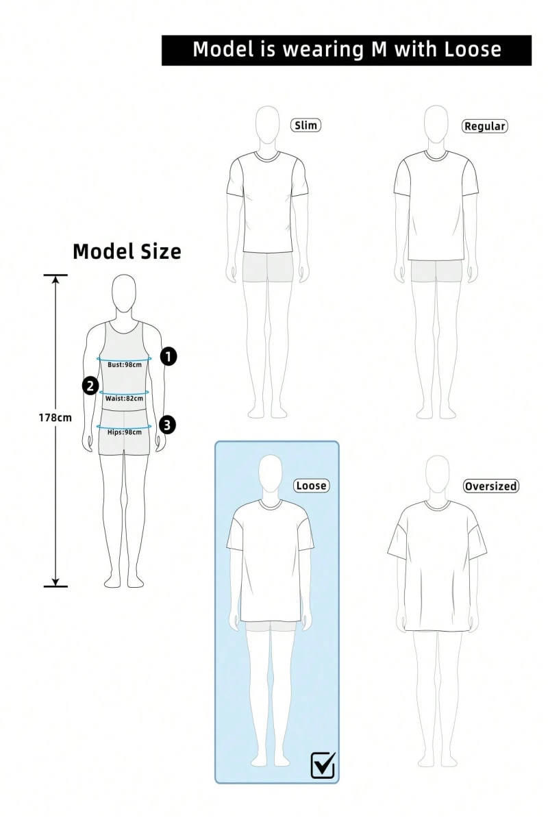 Erkek Beyaz Örme Yuvarlak Yaka Kısa Kaliforniya Harfli Grafik Kollu Tişört,