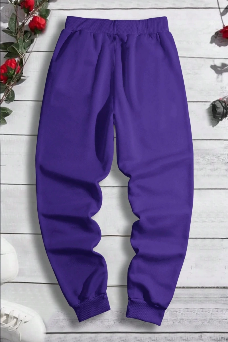 Erkek Bol Bağcıklı Jogger Pantolon Japon Karakterleri ve Ejderha Desenli