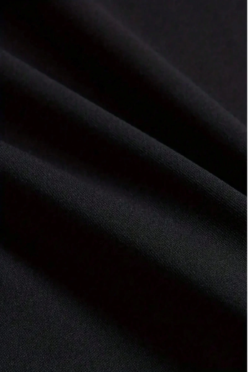 Erkek Boston Casual Minimalist İngilizce Metin Grafik Bol Kesim Kısa Kollu Tişört, Seyahat İç